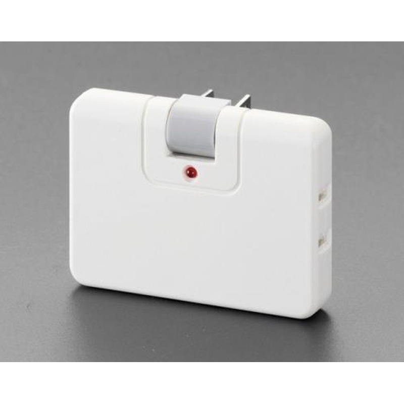 エスコ EA940CD-24A AC125V/15A3口コーナータップ(雷サージ対応) 1個(ご注文単位1個)【直送品】
