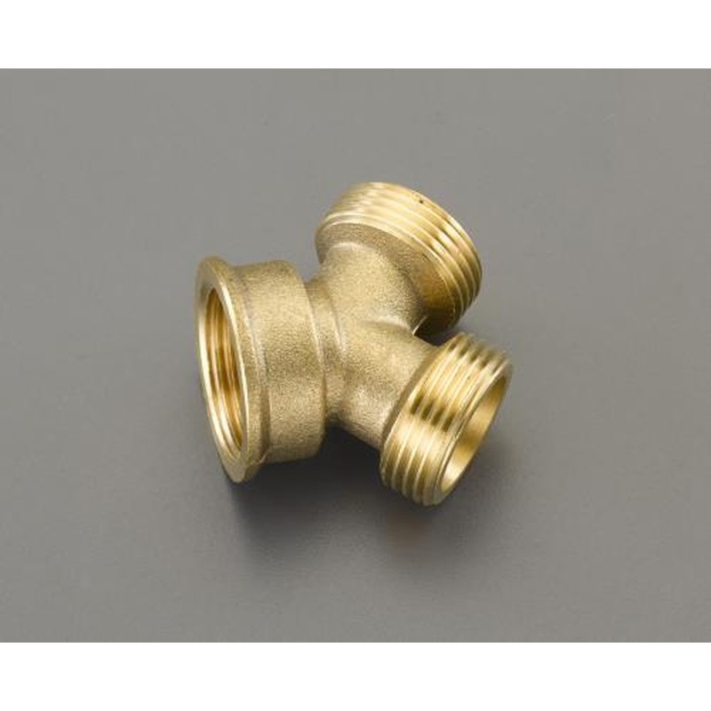 エスコ EA432RY-1 G3/4”xG3/4”分岐継手 1個（ご注文単位1個）【直送品】