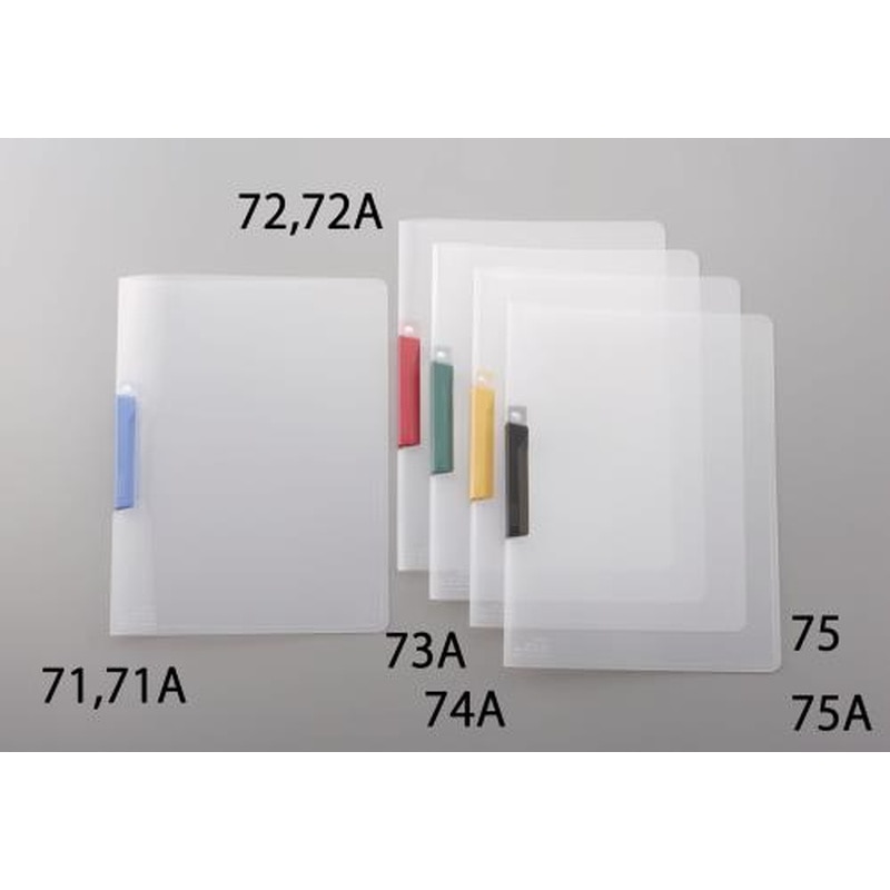 エスコ EA762CB-75A 316x227mmクリップ式ファイル(ブラック/1冊) 1個(ご注文単位1個)【直送品】