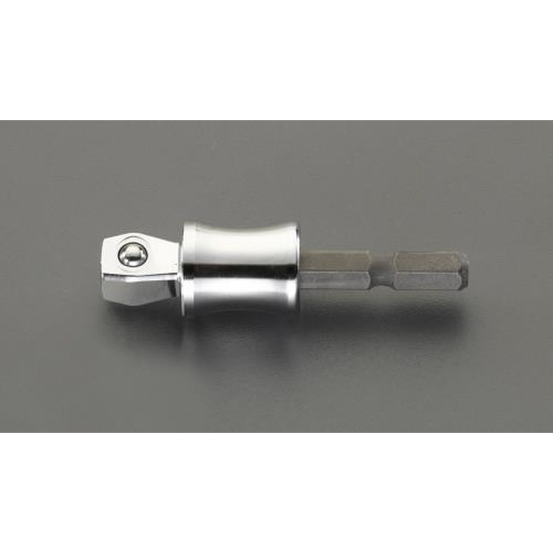 エスコ EA618AX-403 3/8”DRx1/4”HEXソケットアダプター(フレックス) 1個（ご注文単位1個）【直送品】