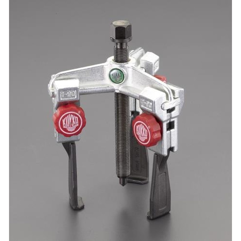 エスコ EA500CJ-90 90mmスライドアームプーラー(3本爪/超薄爪/固定付) 1個（ご注文単位1個）【直送品】