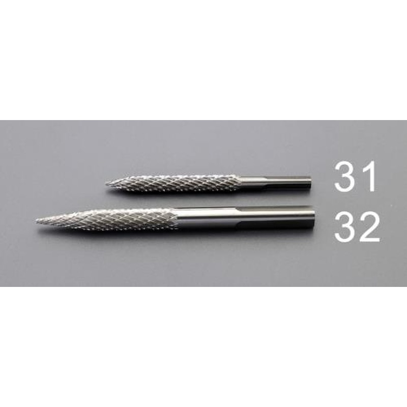 エスコ EA934ZE-32 φ8.0x101mmカーバイトカッター 1個（ご注文単位1個）【直送品】