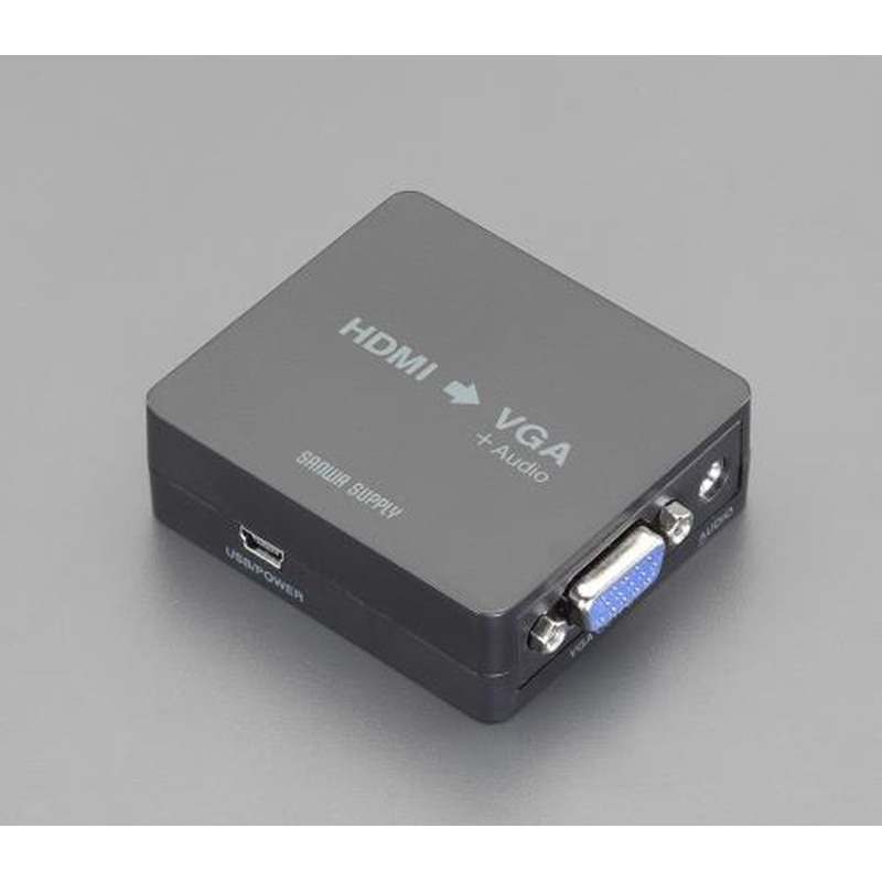 エスコ EA940P-91[HDMI-VGA]変換コンバーター 1個（ご注文単位1個）【直送品】