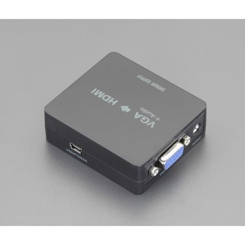 エスコ EA940P-92[VGA-HDMI]変換コンバーター 1個（ご注文単位1個）【直送品】