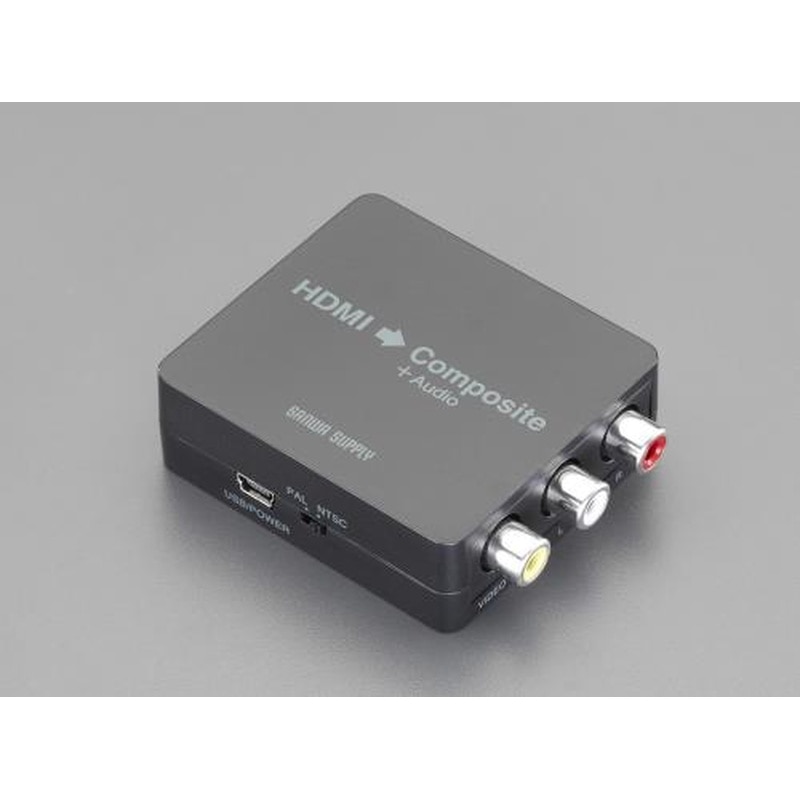 エスコ EA940P-93[HDMI-コンポジット]変換コンバーター 1個（ご注文単位1個）【直送品】