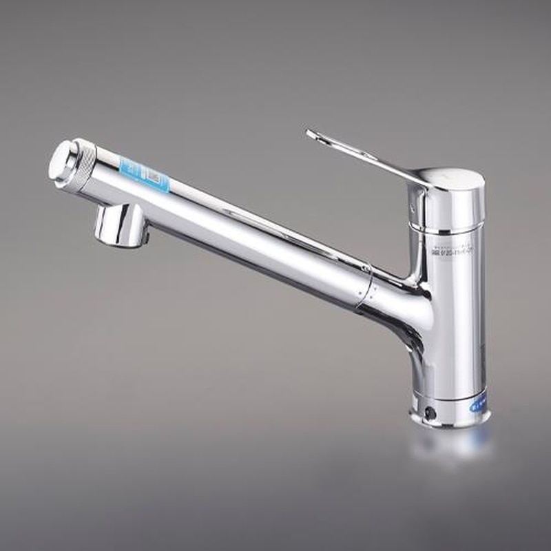 エスコ EA468HA-15 G1/2”シングル混合水栓(浄水器内蔵) 1個（ご注文単位1個）【直送品】