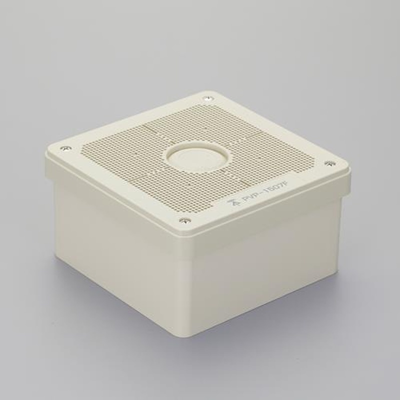 >エスコ EA947HB-216[防雨型]防犯カメラ取付ボックス(ノック無/ベージュ) 1個（ご注文単位1個）【直送品】
