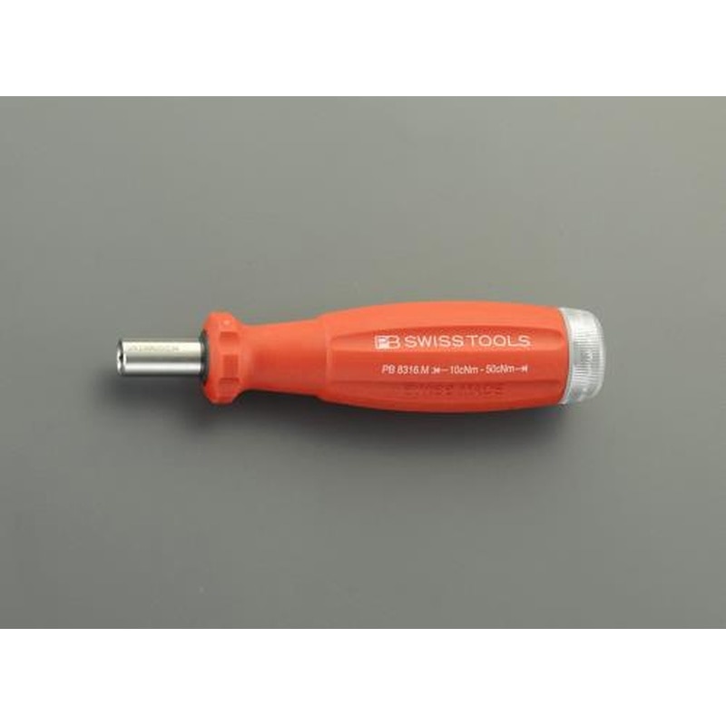エスコ EA723PB-15 10-50cNmトルクドライバー(1/4”Hexビット用) 1個(ご注文単位1個)【直送品】