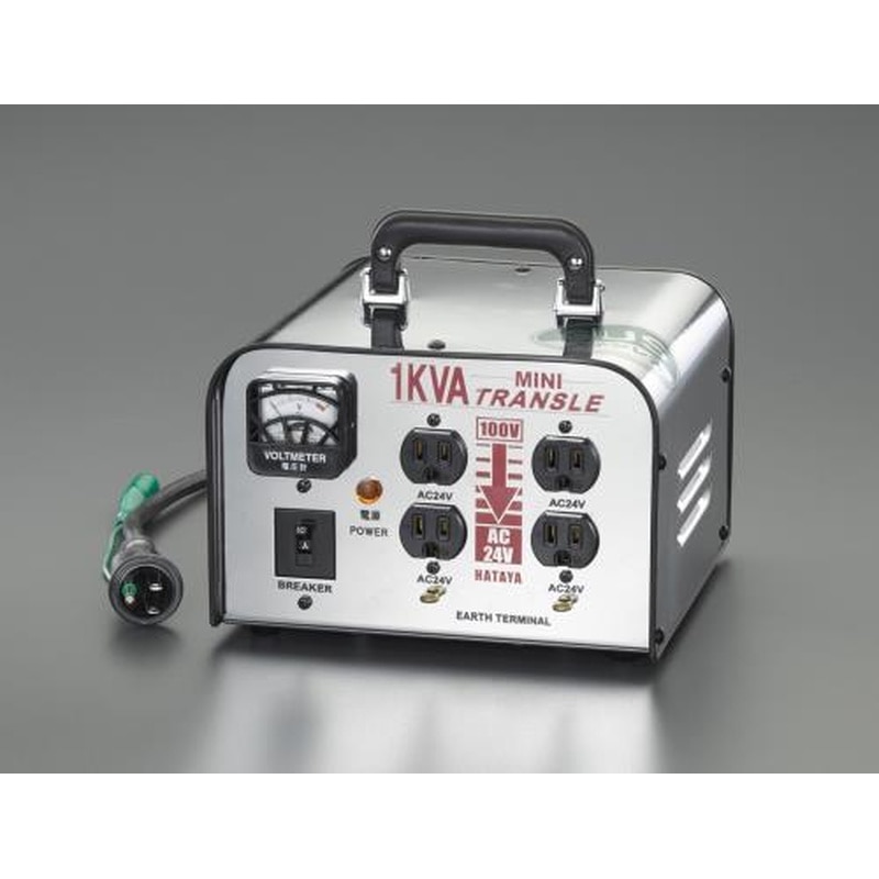エスコ EA815ZB-5 AC100V→AC24V降圧トランス 1個（ご注文単位1個）【直送品】