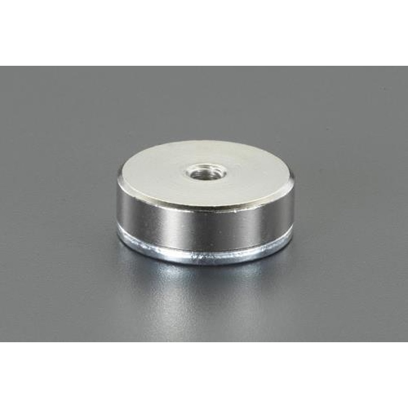 エスコ EA781EN-1 φ10x4.5mm/M3/10N強力マグネット 1個（ご注文単位1個）【直送品】