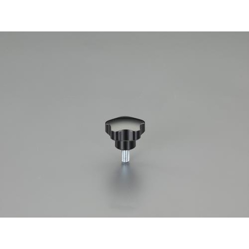 エスコ EA948AD-134 M12x30mm雄ねじノブ 1個（ご注文単位1個）【直送品】
