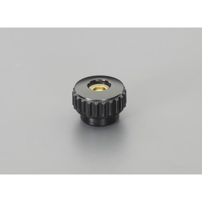 エスコ EA948AE-28 M10雌ねじノブ(貫通) 1個（ご注文単位1個）【直送品】