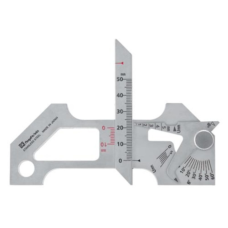 エスコ EA719K-25 溶接ゲージ(ステンレス製) 1個（ご注文単位1個）【直送品】