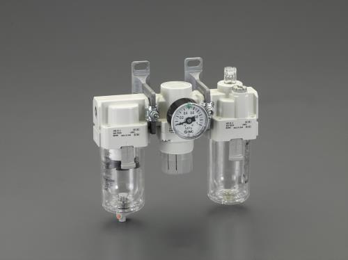 エスコ EA153SC-3 Rc 1/4F.R.L. ユニット 1個 （ご注文単位1個）【直送品】