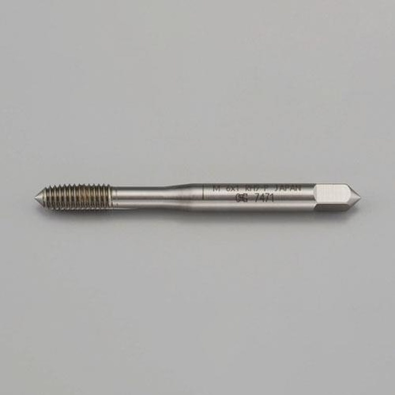 エスコ EA829FF-20A M20x2.5/4P溝無タップ(非鉄合金用) 1個(ご注文単位1個)【直送品】