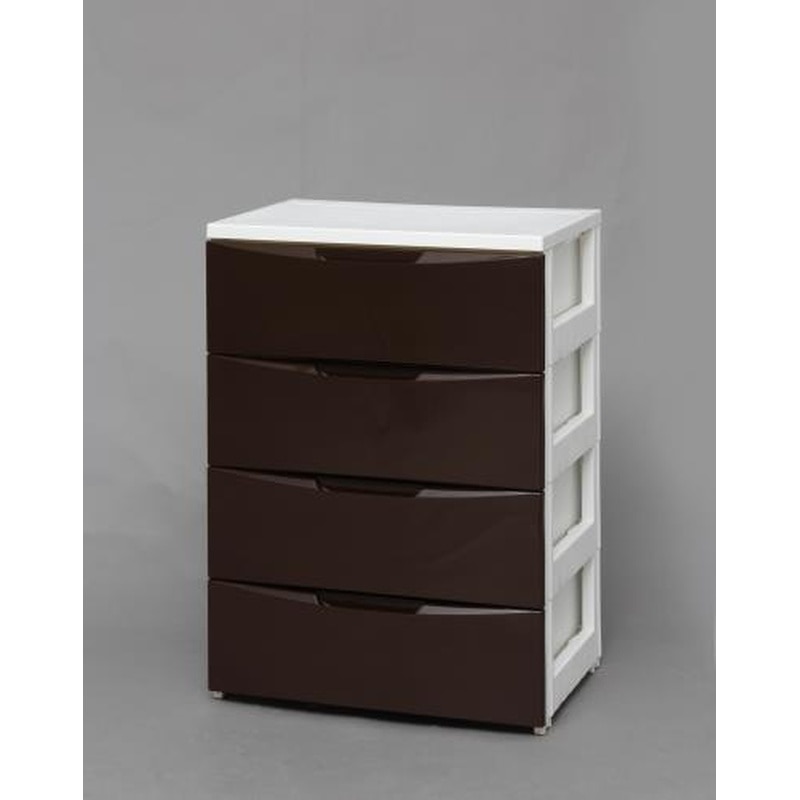 エスコ EA506L-51A 550x410x805mm引出し式収納ケース(4段) 1個（ご注文単位1個）【直送品】