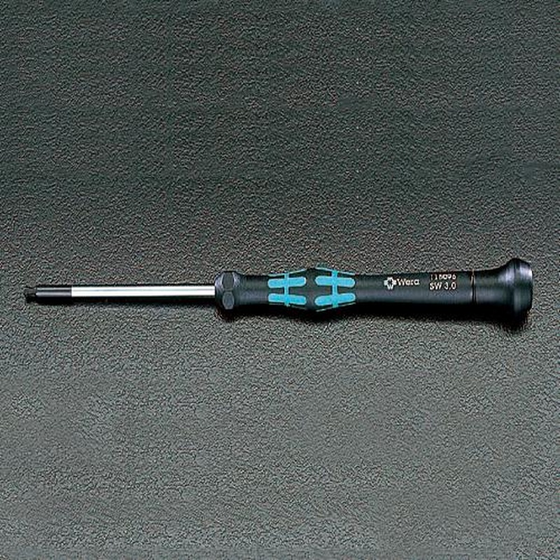 エスコ EA550MF-120A 6本組［Hexagon]ドライバー(精密用/インチ) 1個（ご注文単位1個）【直送品】