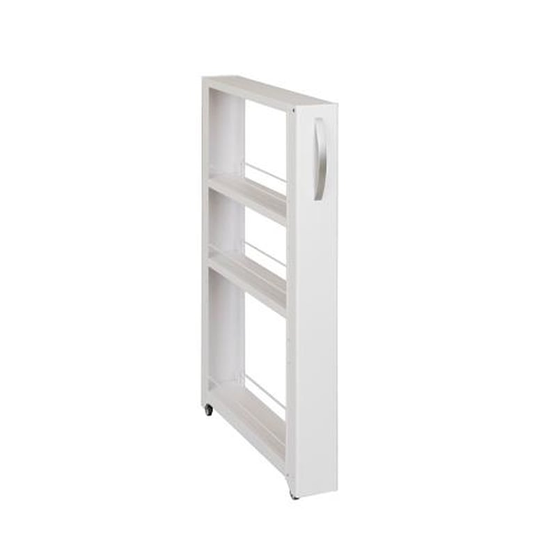 エスコ EA954HC-11 106x854mm/3段すき間ワゴン(スチール製) 1個(ご注文単位1個)【直送品】