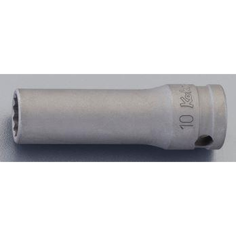 エスコ EA164CV-314 3/8”DRx14mmディープソケット(動力工具用) 1個（ご注文単位1個）【直送品】