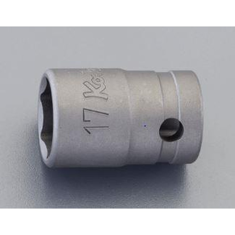 エスコ EA164DR-27 1/2”DRx27mmソケット(動力工具用) 1個（ご注文単位1個）【直送品】