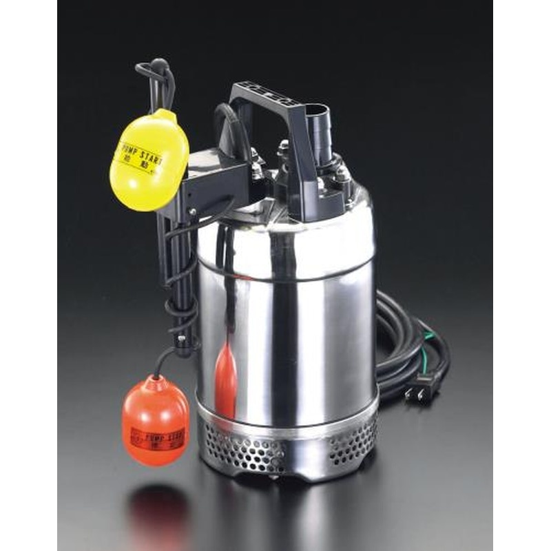 エスコ EA345SA-16A AC100V(60Hz)/50mm水中ポンプ(フロート式/SUS) 1個(ご注文単位1個)【直送品】