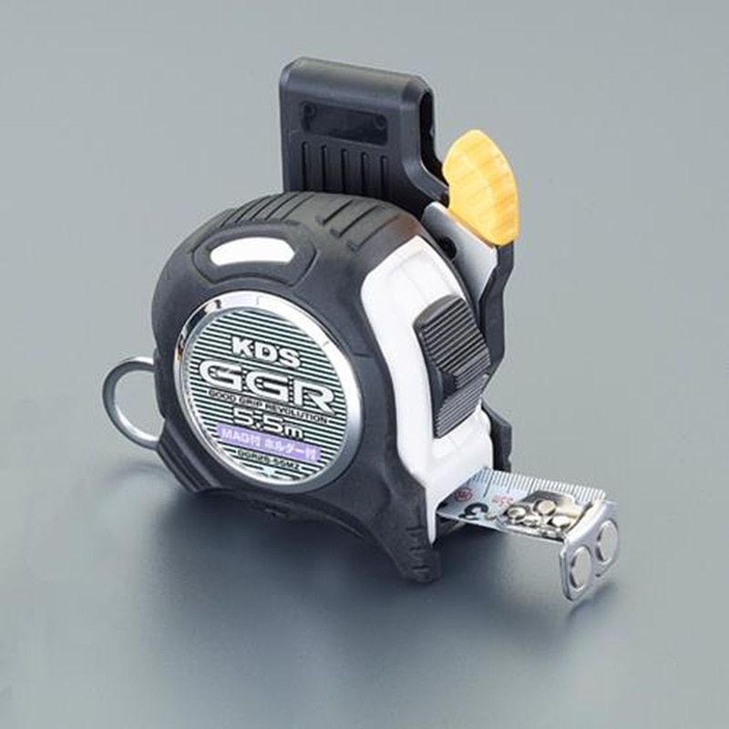 エスコ EA720CR-5M 25mmx5.5mメジャー(ホルダー・マグネット爪付) 1個(ご注文単位1個)【直送品】