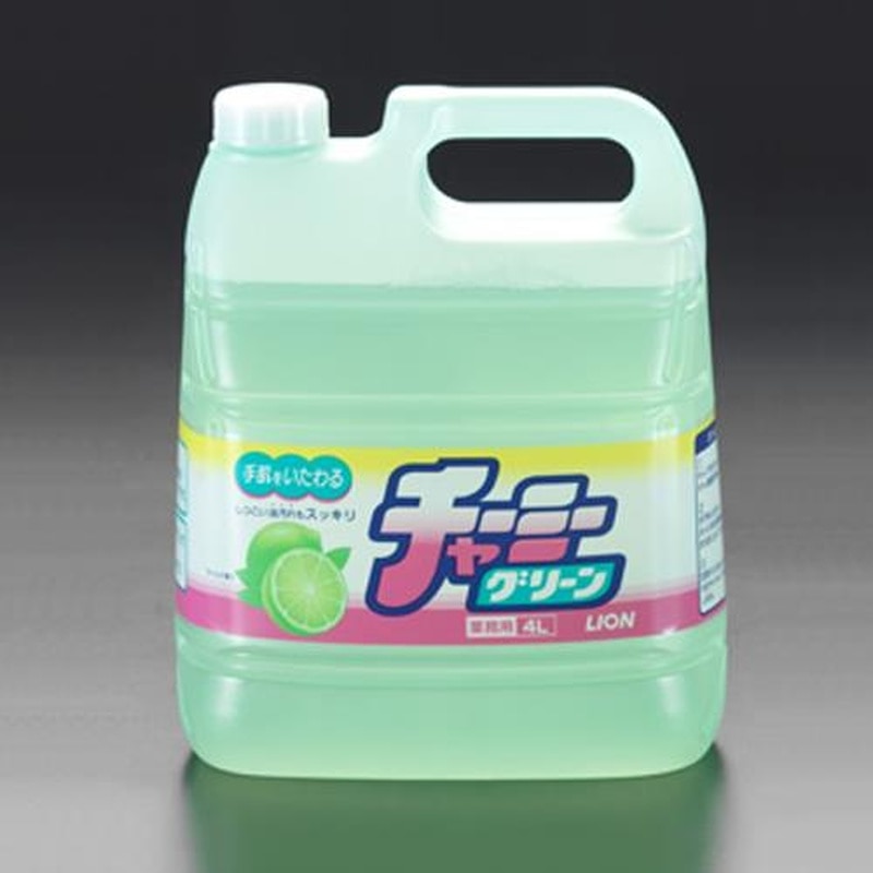 エスコ EA922E-3B 4.0Lx3個食器用洗剤(チャーミーグリーン) 1個(ご注文単位1個)【直送品】