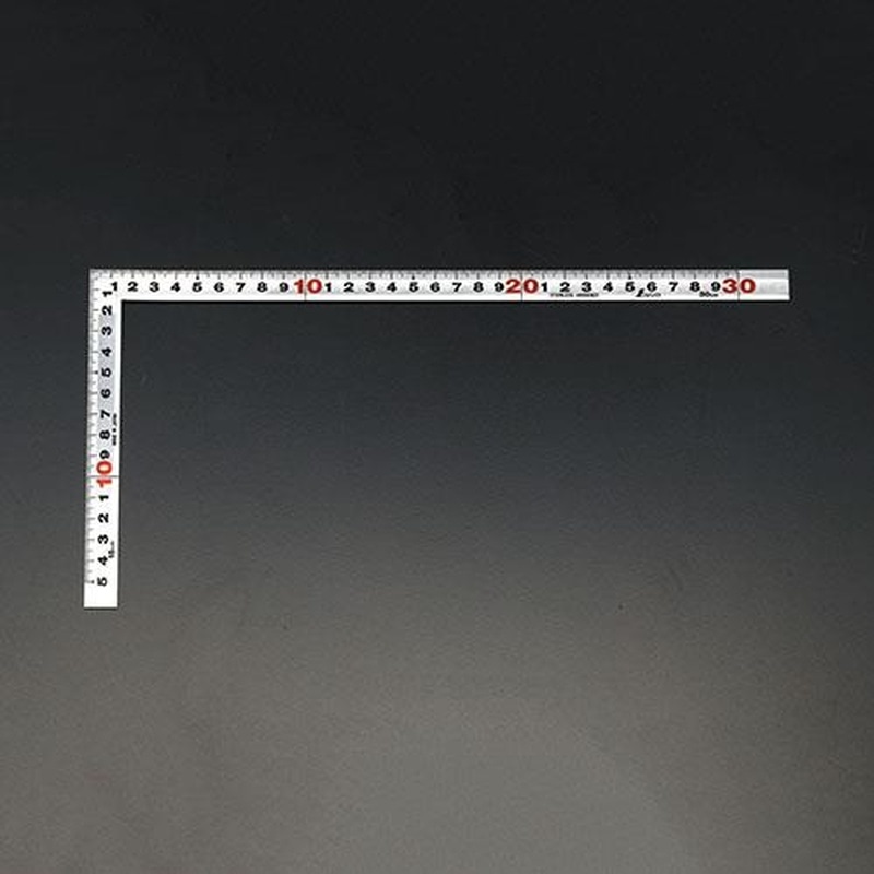 エスコ EA720WA-30B 150x300mmシルバー曲尺 1個(ご注文単位1個)【直送品】