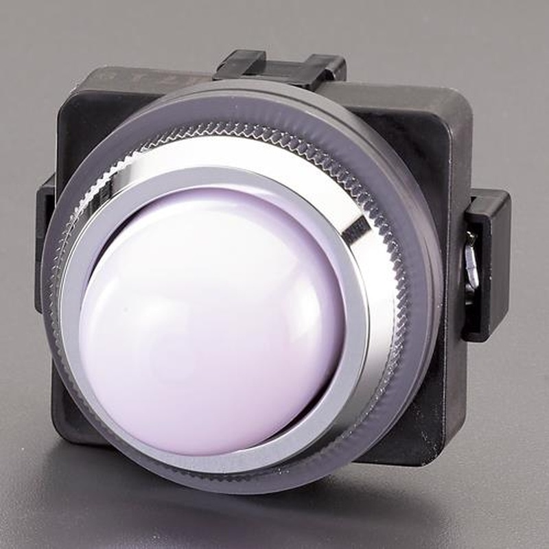 エスコ EA940DB-11B AC/DC24VLED表示燈(乳白色) 1個(ご注文単位1個)【直送品】