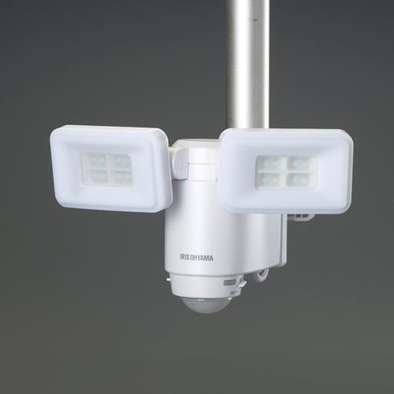 エスコ EA864CB-242A AC100VLEDセンサーライト(2灯) 1個(ご注文単位1個)【直送品】