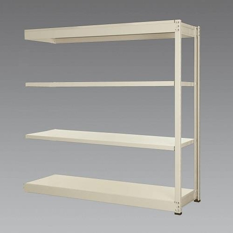 エスコ EA976DH-180RB 1790x450x1200mm/150kg/3段スチール棚(連結用) 1個（ご注文単位1個）【直送品】