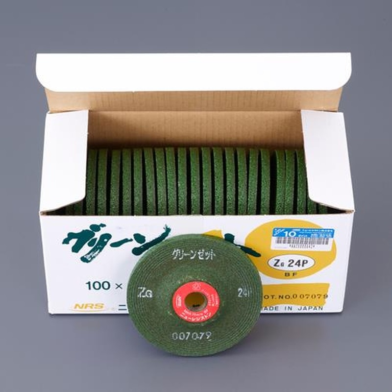 エスコ EA809ZL-224 100x6mm/ZG24Pオフセット型砥石(25枚) 1個（ご注文単位1個）【直送品】