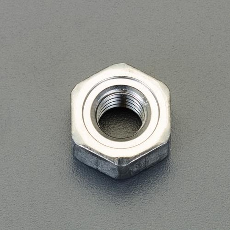 エスコ EA949LW-110 M10溶接六角ナット(パイロット有/ステンレス/10個) 1個(ご注文単位1個)【直送品】