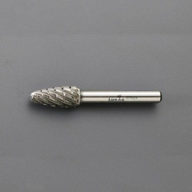 エスコ EA819GL-132 8x20x60mm/6mm軸超硬カッター(ステンレス用) 1個(ご注文単位1個)【直送品】