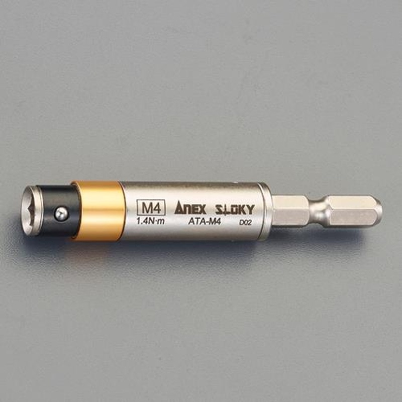 エスコ EA723KT-4 M4/1.4N.mトルクアダプター(電気工事用) 1個(ご注文単位1個)【直送品】