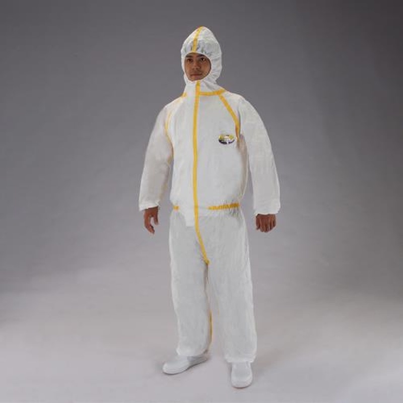 エスコ EA996AY-32A[XL]防護服(使い捨て/高耐水性) 1個（ご注文単位1個）【直送品】