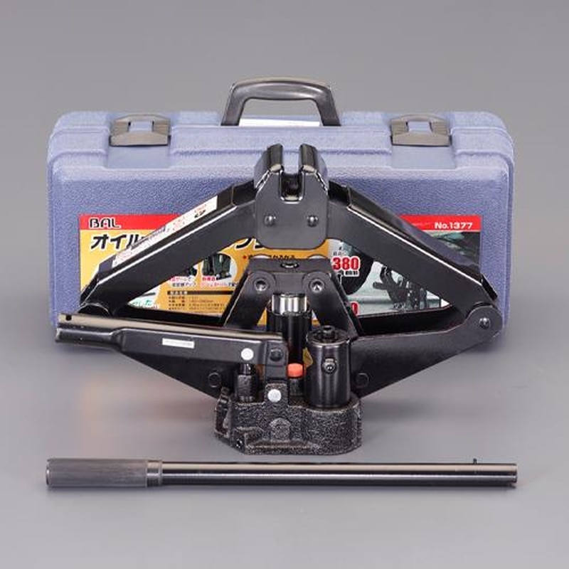 エスコ EA993LA-1C 1.0ton/140-380mmパンタグラフジャッキ(油圧式) 1個(ご注文単位1個)【直送品】