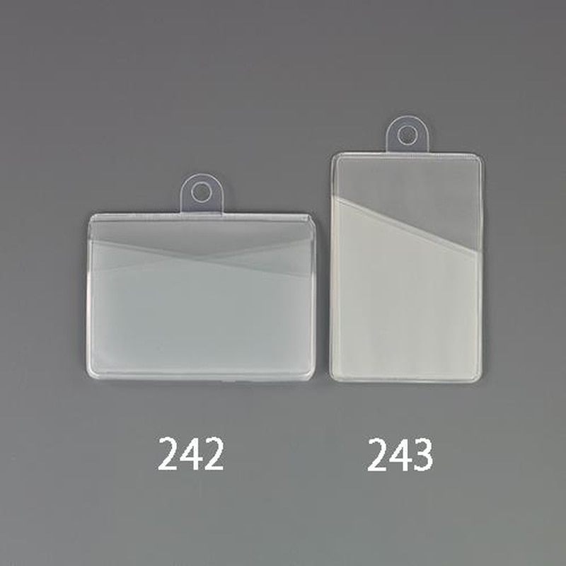 エスコ EA956VA-242 97x85x5mmカードホルダー 1個(ご注文単位1個)【直送品】