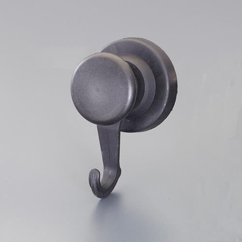 エスコ EA781ET-101 φ53x44mmマグネットフック(スイベル式/黒) 1個(ご注文単位1個)【直送品】