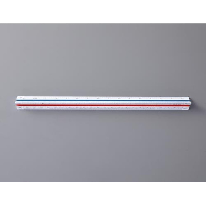 エスコ EA736B-36 30cm三角スケール(建築・造船用) 1個(ご注文単位1個)【直送品】