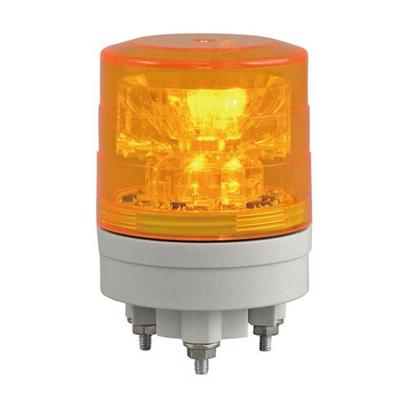 エスコ EA983FZ-22 AC/DC12~24VLED小型回転灯(黄) 1個(ご注文単位1個)【直送品】