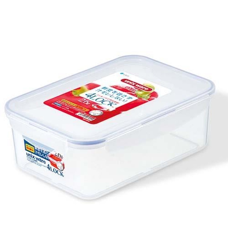 エスコ EA508TL-6B 178x251x91mm/2.6L密閉保存容器 1個(ご注文単位1個)【直送品】