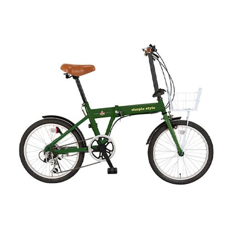 エスコ EA986Y-44B 20型折りたたみ式自転車 1個(ご注文単位1個)【直送品】