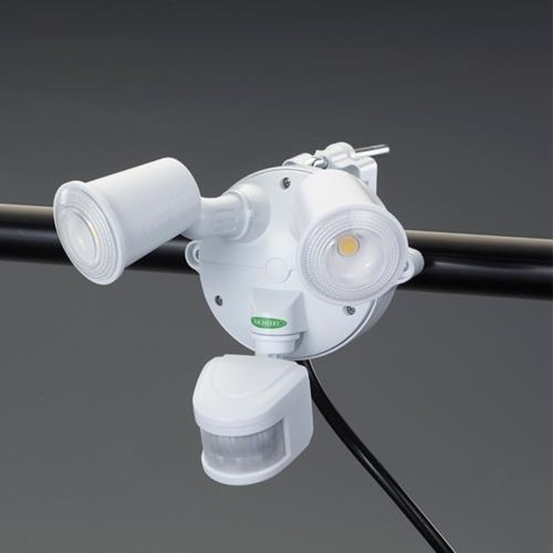 エスコ EA864CA-212 AC100V/20WLEDセンサーライト(5m) 1個(ご注文単位1個)【直送品】
