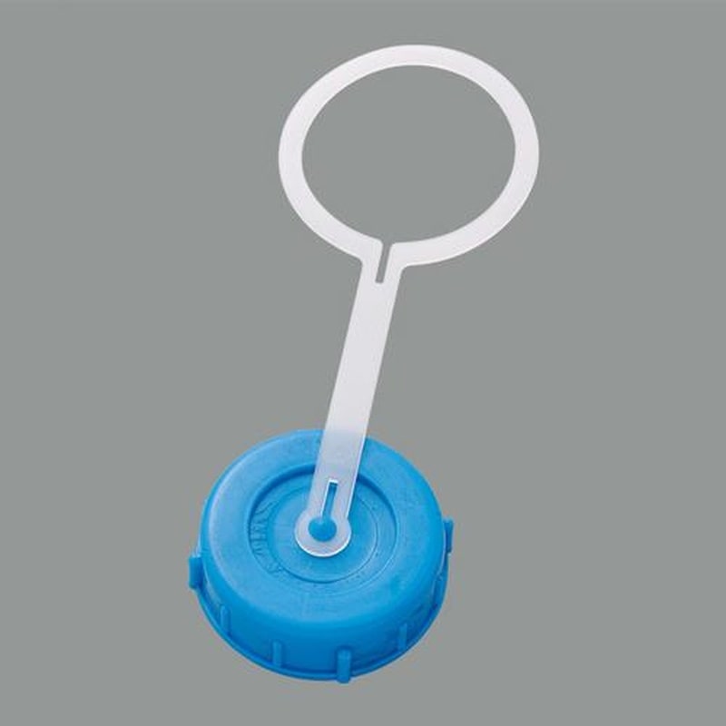 エスコ EA508AT-235 20Lポリタンク用キャップ(平たん側ツル付/ブルー) 1個(ご注文単位1個)【直送品】