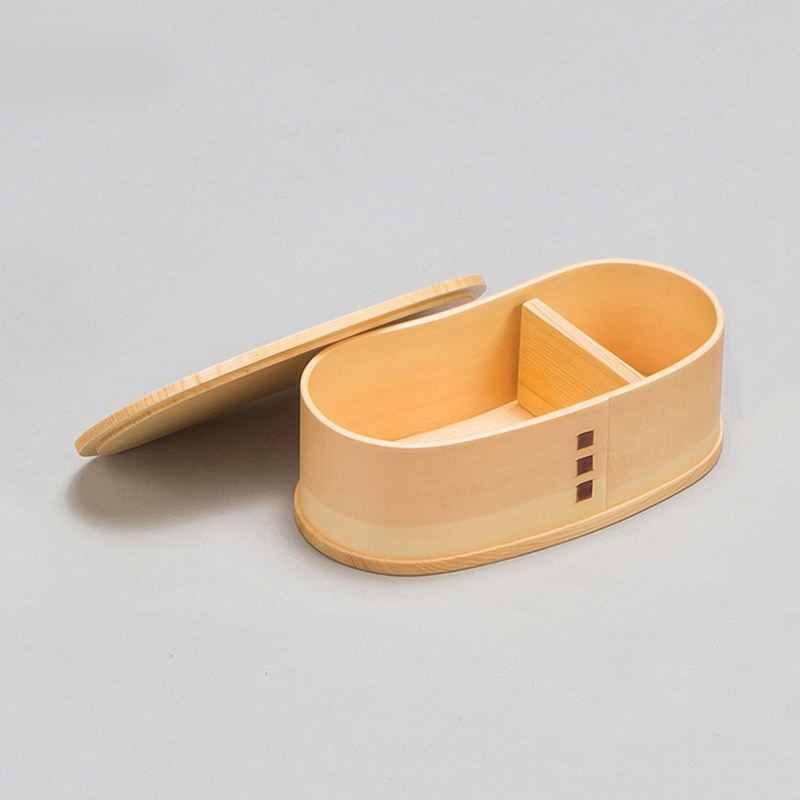 山下工芸 白木豆型一段弁当 小 32275000 1個(ご注文単位1個)【直送品】