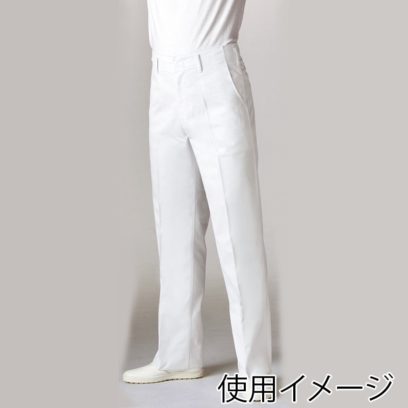 住商モンブラン(株) 7-611_70 スラックス メンズ　70 白 1枚（ご注文単位1枚）【直送品】