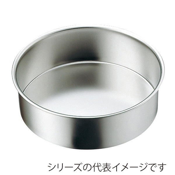 赤川器物製作所 AG　18-8　共底デコ缶　深型 18cm 019483018 1個（ご注文単位1個）【直送品】