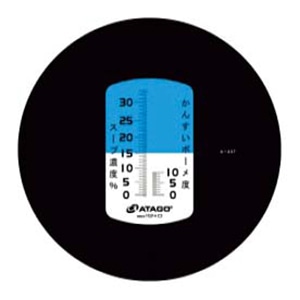 濃度計 MASTER-ラーメン Mシリーズ 手持ち屈折計 1個(ご注文単位1個)【直送品】