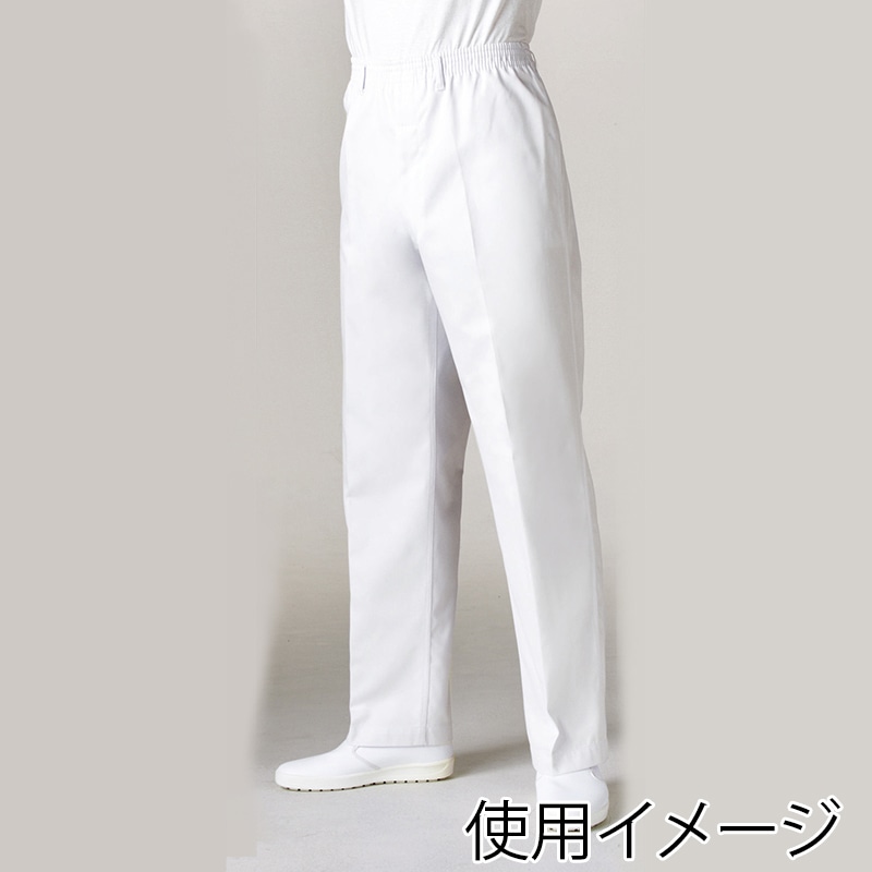 住商モンブラン(株) 7-654_M トレパン メンズ　M 白 1枚（ご注文単位1枚）【直送品】